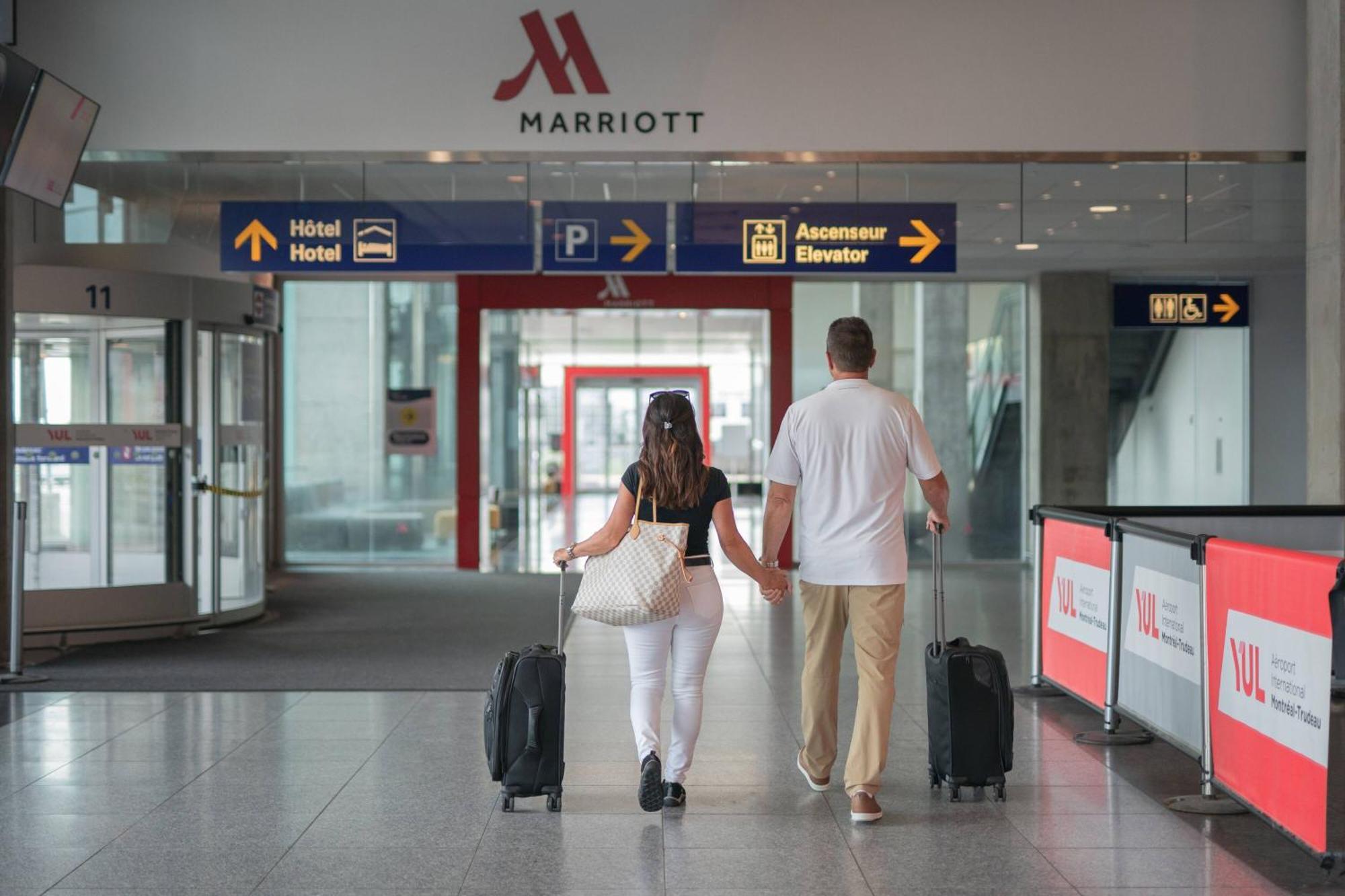 Marriott Montreal Airport In-Terminal Hotel Dorval Exterior foto